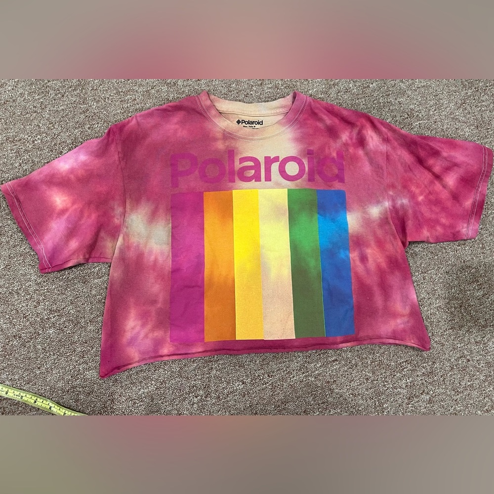 Polaroid Crop Top